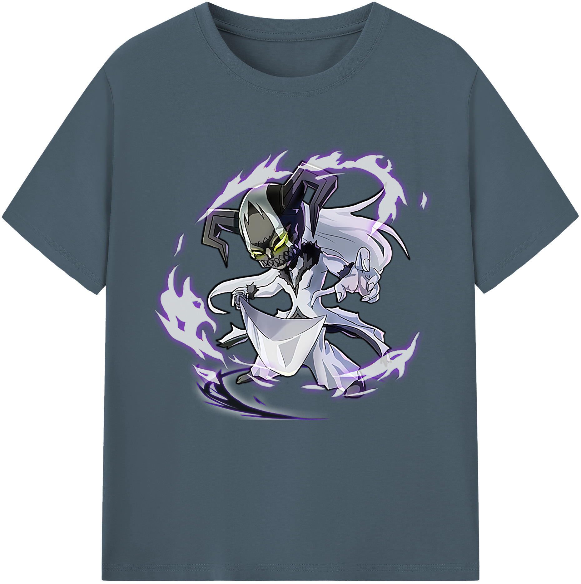 （画像用） ブリーチ 黒崎一護（くろさき いちご）BLEACH Kurosaki Ichigo 綿100％半袖Tシャツ（フロントプリント）